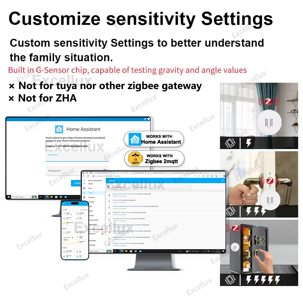 Zigbee 3.0 Smart Vibration Sen - مراجعة Smart Home Setup وسعره
