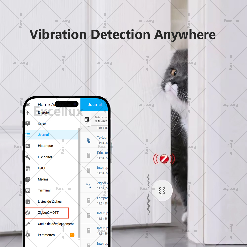 Zigbee 3.0 Smart Vibration Sen - مراجعة Smart Home Setup وسعره