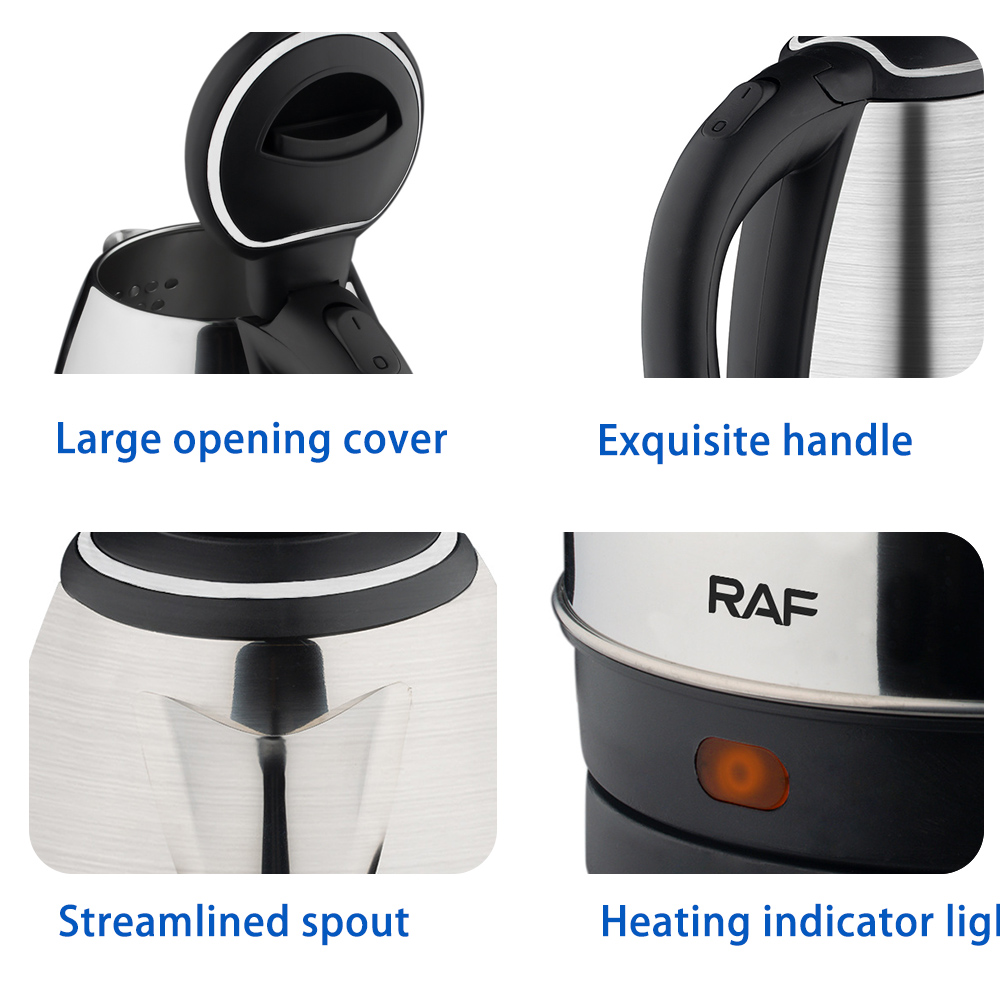 2L Electric Kettle Stainless S - مراجعة Home Smart Kettle وسعره