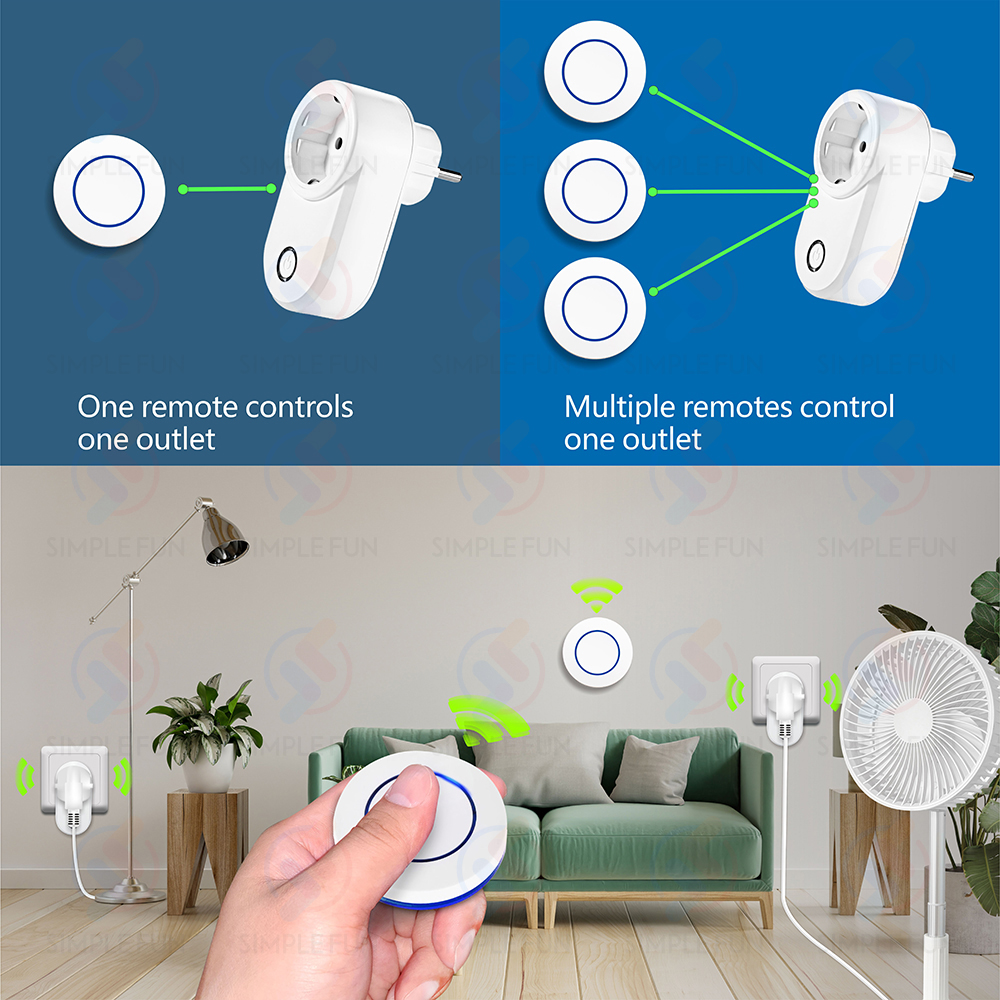 Wireless Remote Control Socket - مراجعة Smart Home Ventilation وسعره