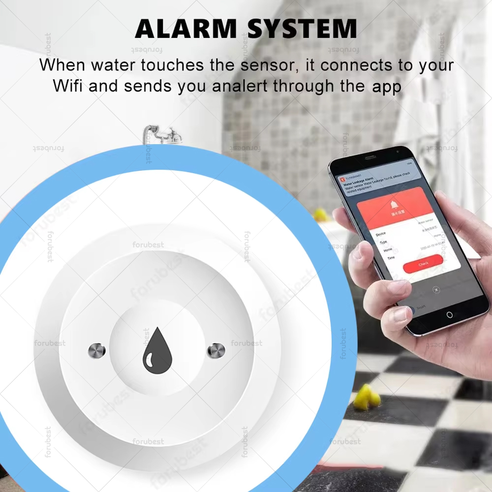 Smart Zigbee Water Leakage Sen - مراجعة Smart Home Water Level Sensor وسعره