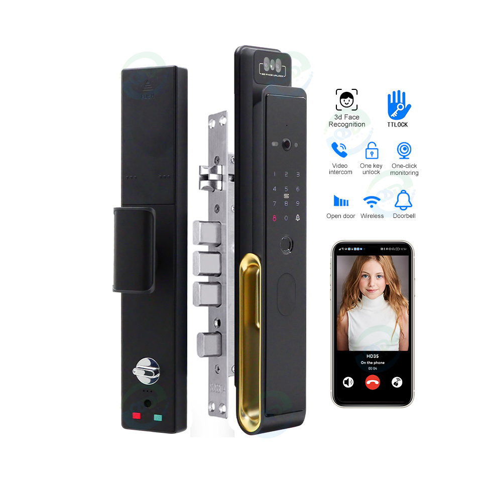 WiFi Video Intercom Face Door  - مراجعة Wifi Doorbell Camera وسعره