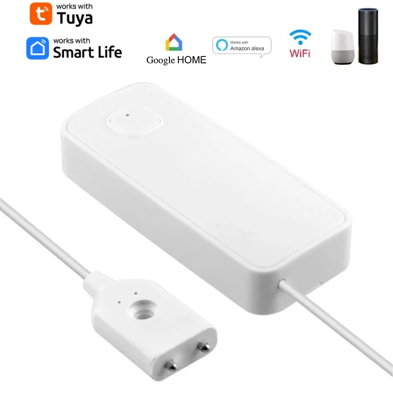 Tuya Smart Home WiFi Water-Lea - مراجعة Smart Home Water Level Sensor وسعره
