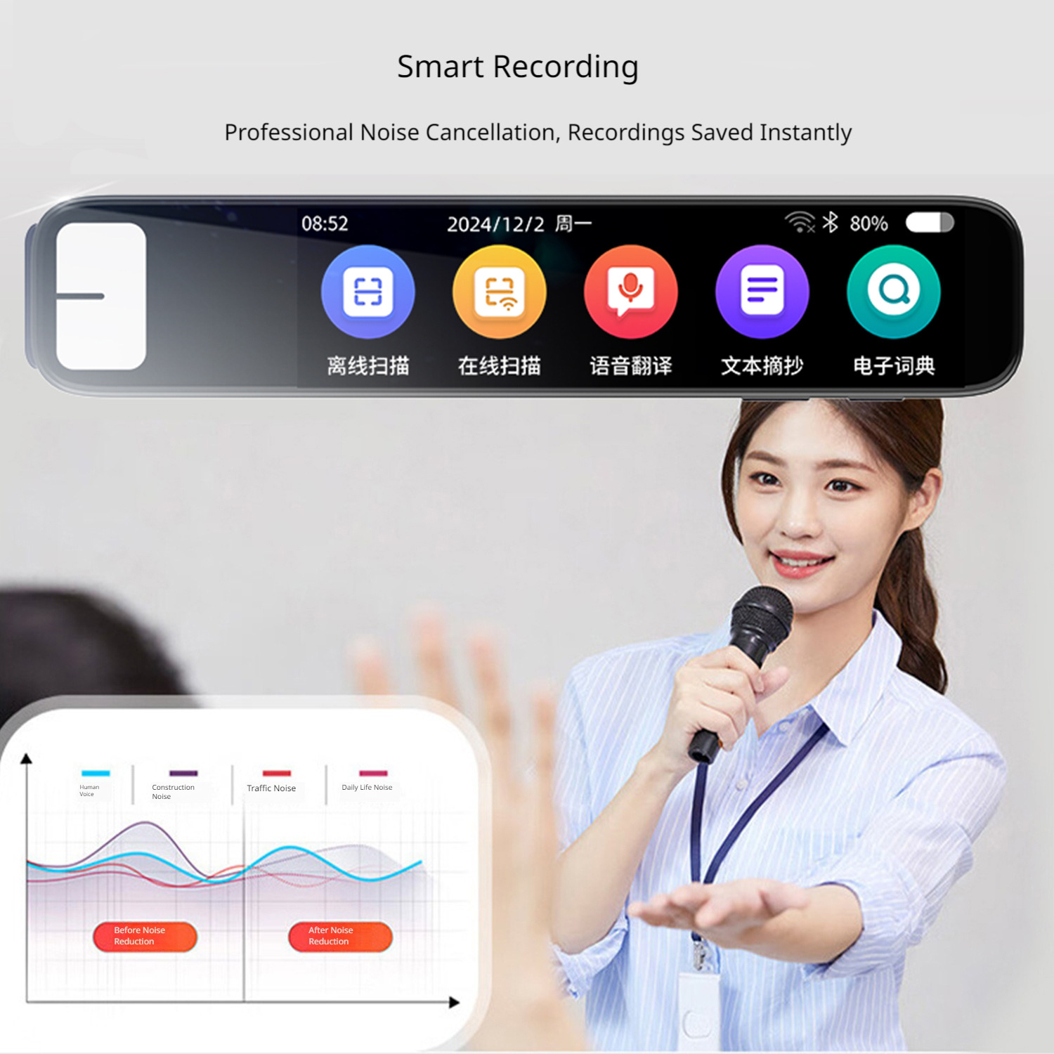 Offline Translation Pen Voice  - مراجعة Smart Home Devices وسعره