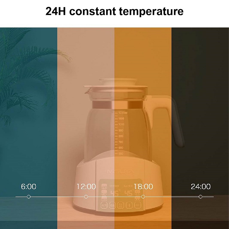 1.2L Infant Thermostatic Milk  - مراجعة Home Smart Kettle وسعره