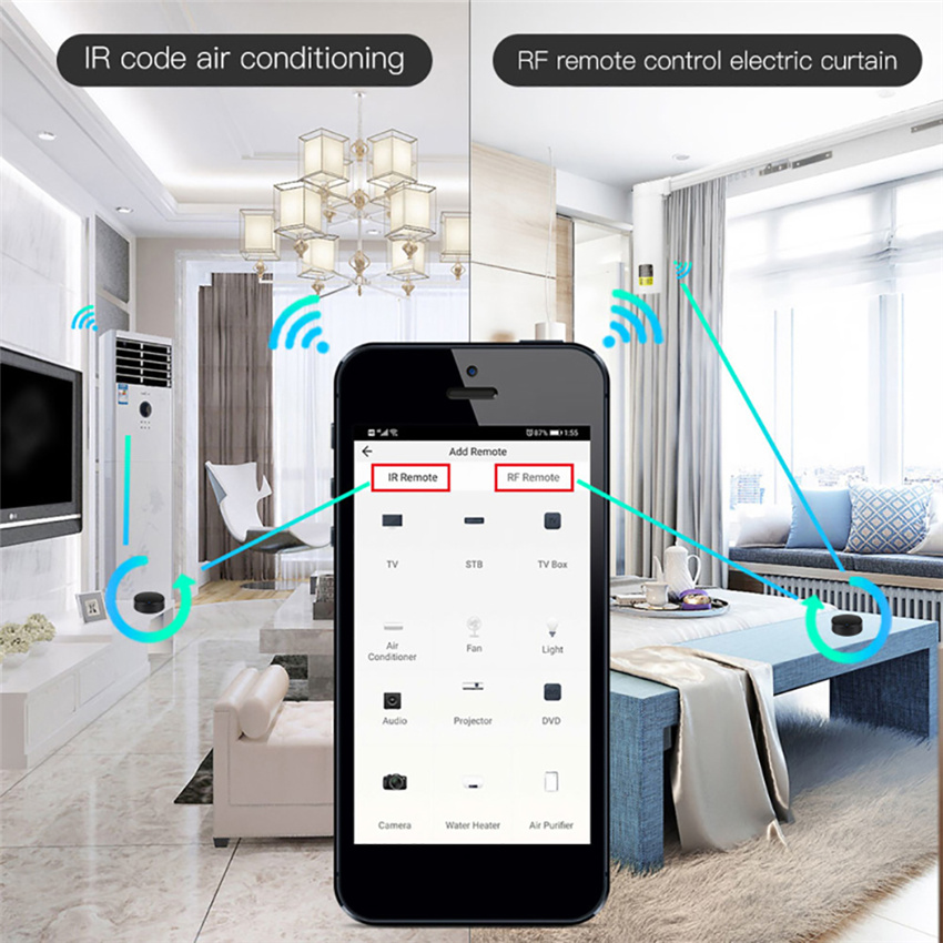 Tuya Smart RF IR Remote Contro - مراجعة Smart Home Lg وسعره