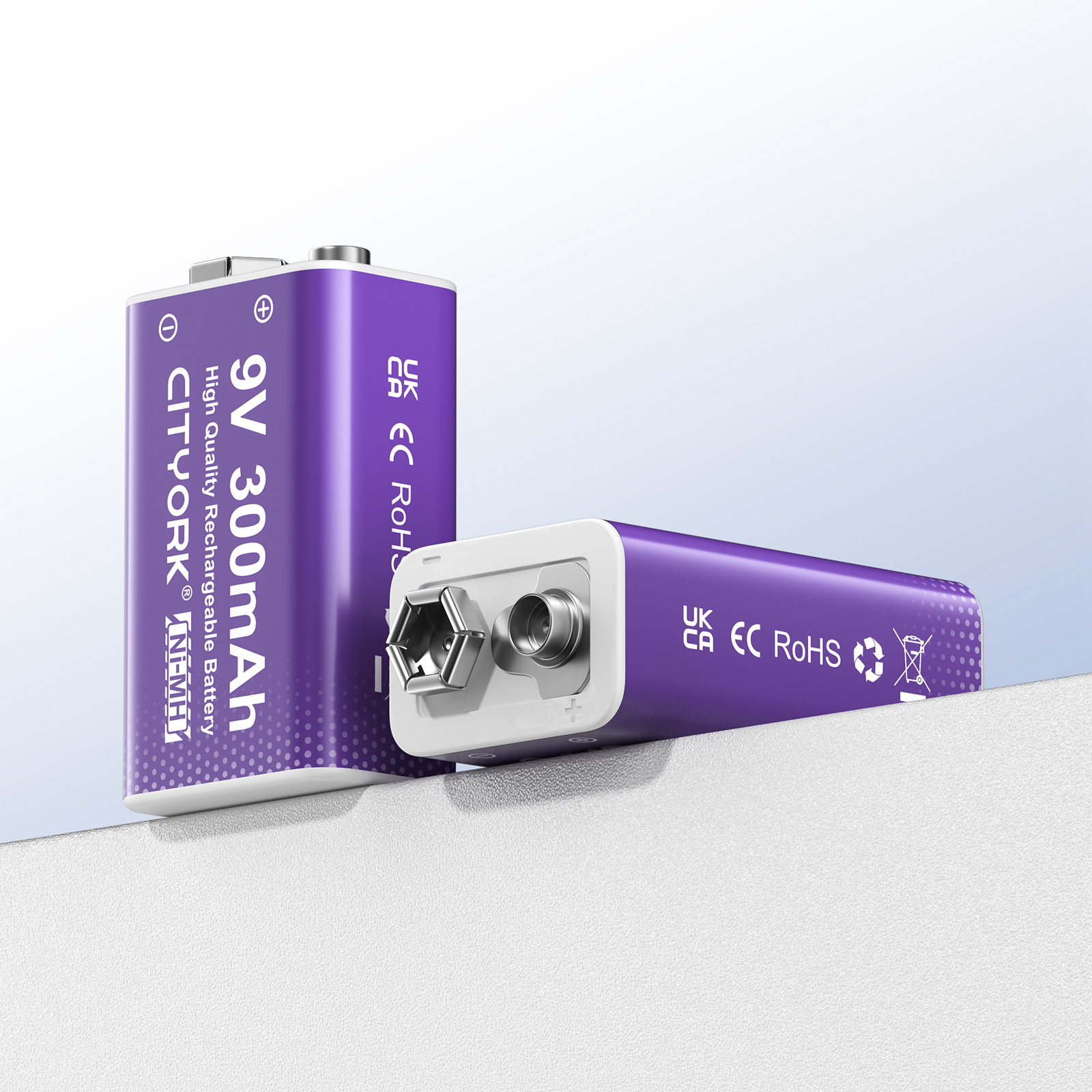 9V 6F22 NiMH Rechargeable Batt - مراجعة Smart Smoke Detector وسعره