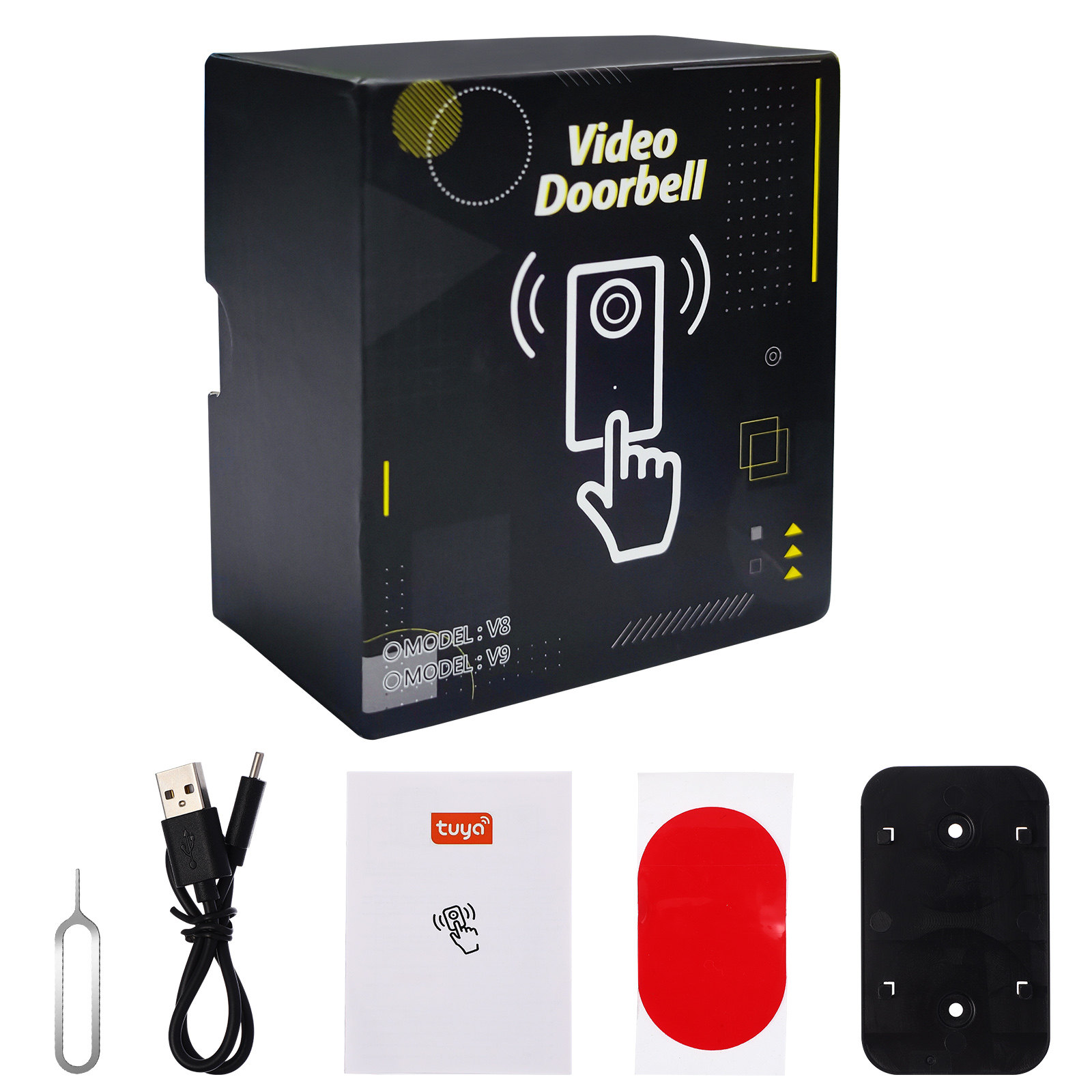 Wireless Video Doorbell Smart  - مراجعة Smart Home Video Doorbell Installation وسعره