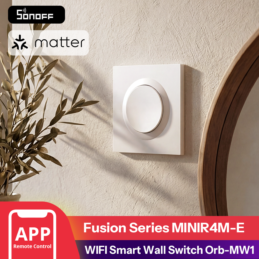 SONOFF MINIR4M-E Matter Over W - مراجعة Smart Home Apple وسعره