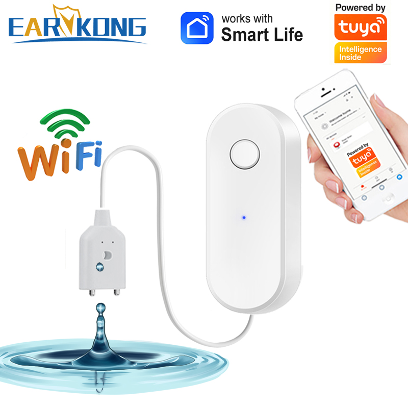 Tuya WiFi Smart Water Leak Sen - مراجعة Smart Home Green وسعره