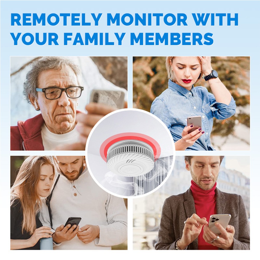 LELLKI WiFi Smoke Detector Lon - مراجعة Smart Smoke Detector وسعره