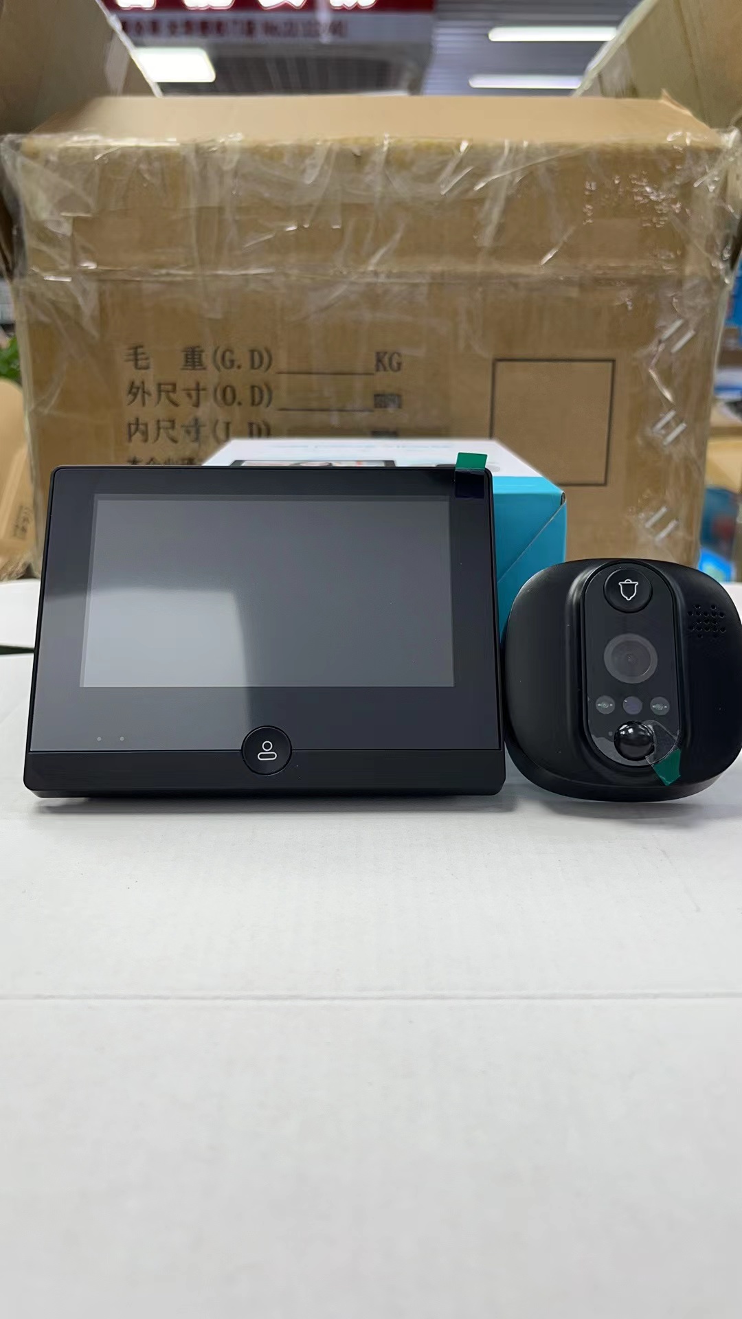 4.3 Inch IPS Screen 2MP 1080P  - مراجعة Wifi Doorbell Camera وسعره