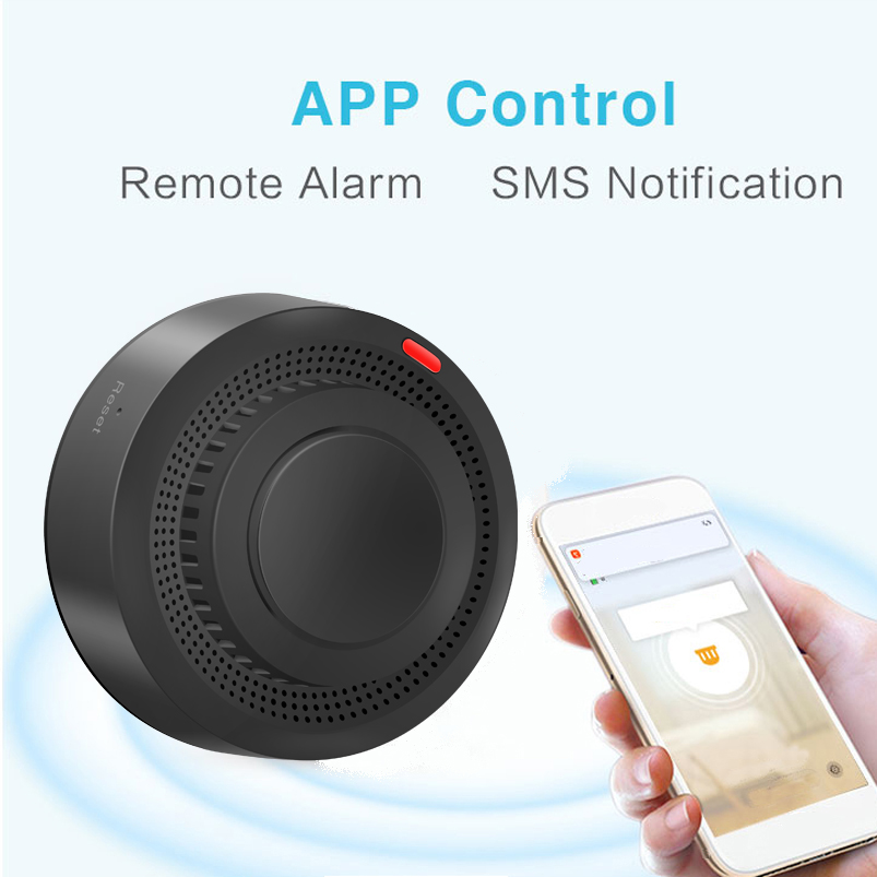 2.4G WiFi Smoke Detector Wirel - مراجعة Smart Smoke Detector وسعره