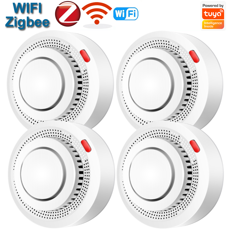 WiFi/Zigbee Smoke Detector Sen - مراجعة Smart Smoke Detector وسعره