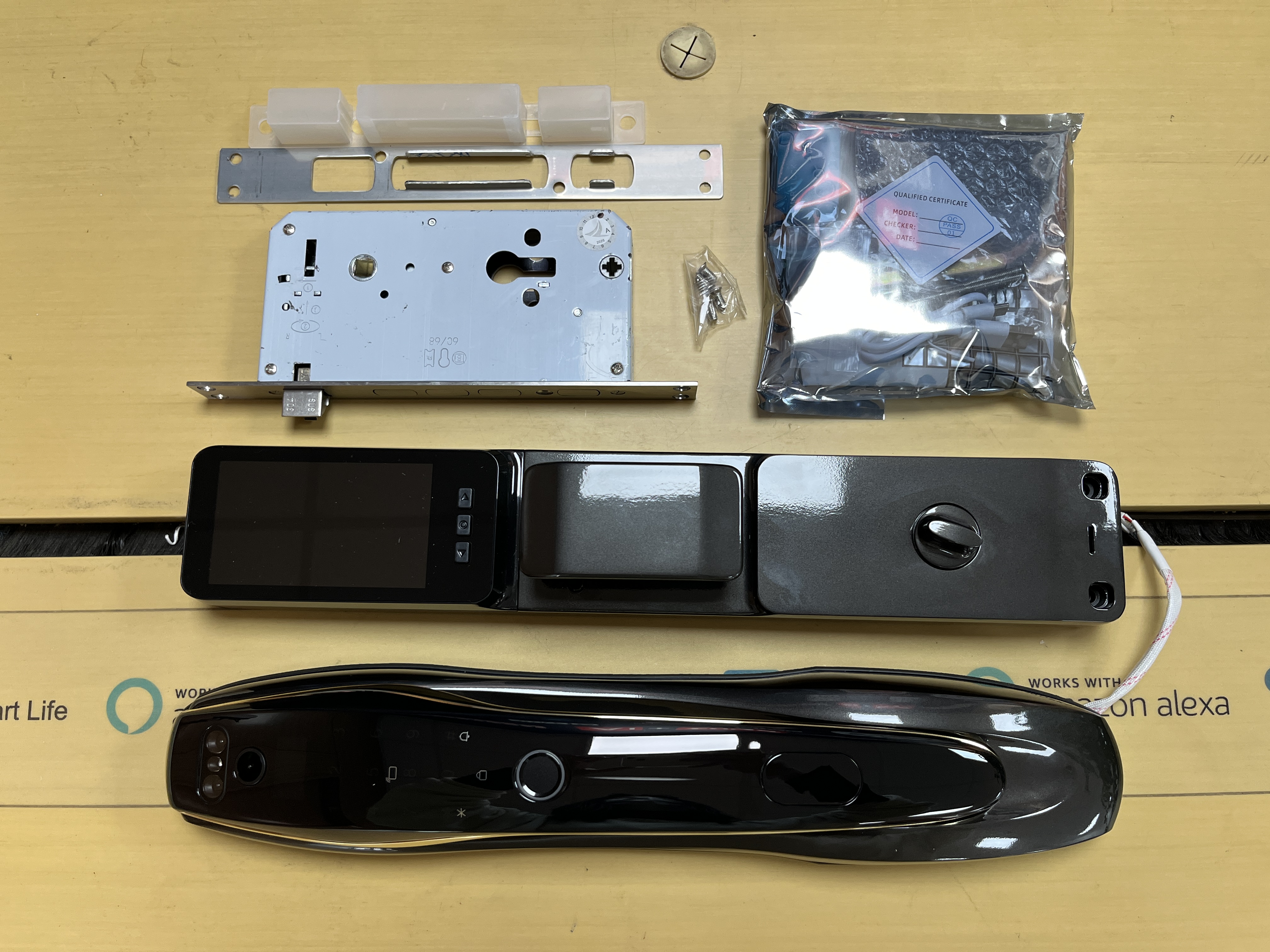 TYSH Tuya Security Fingerprint - مراجعة Wifi Doorbell Camera وسعره