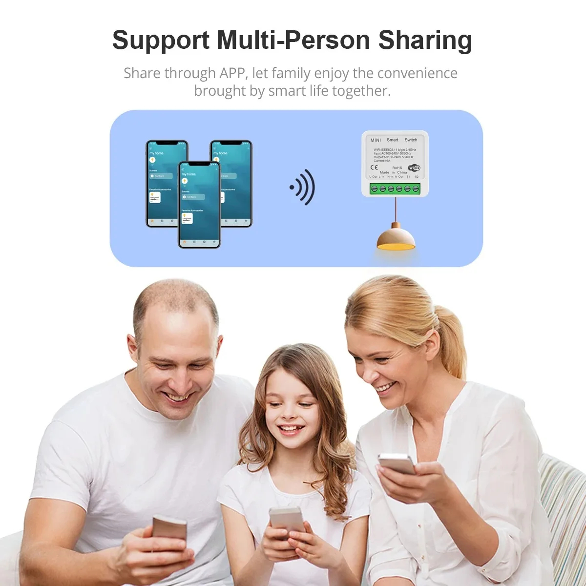 Smart Switch Mini Wifi Relay B - مراجعة Smart Home Apple وسعره