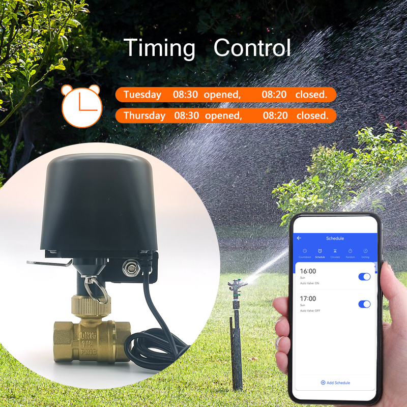 Tuya WiFi or Zigbee Water Valv - مراجعة Smart Home Green وسعره
